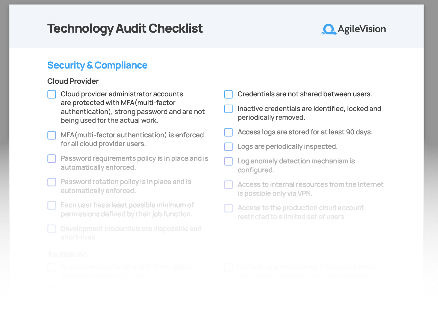 What is a technology audit and why it's important